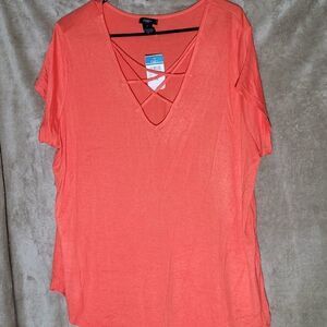 💛CLEARANCE💛 💥Brand New!💥 Rue+ Women's Short-Sleeve Top - SIZE 1X